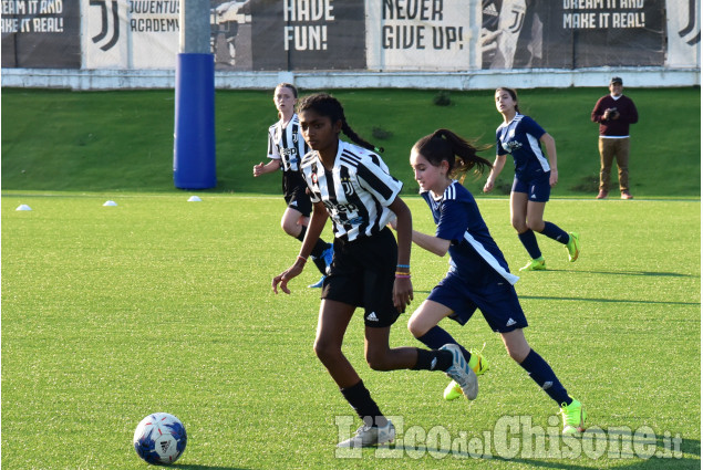 Calcio femminile: a Cantalupa amichevole tra le giovani della Juventus Academy Saudi Arabia e del Pinerolo.