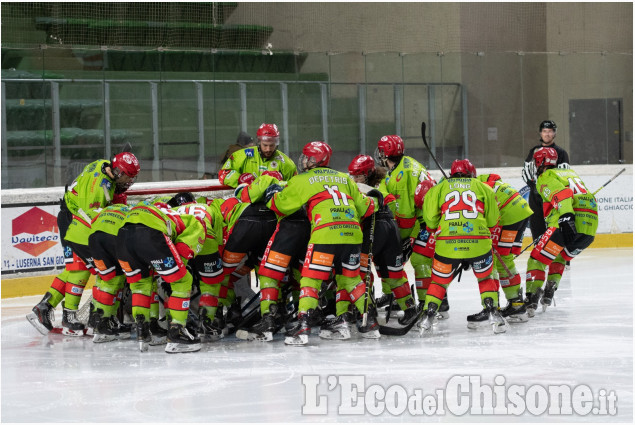 Hockey ghiaccio, le emozioni di gara 1 di finale al Cotta 