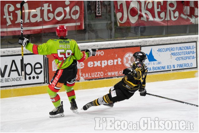 Hockey ghiaccio, le emozioni di gara 1 di finale al Cotta 