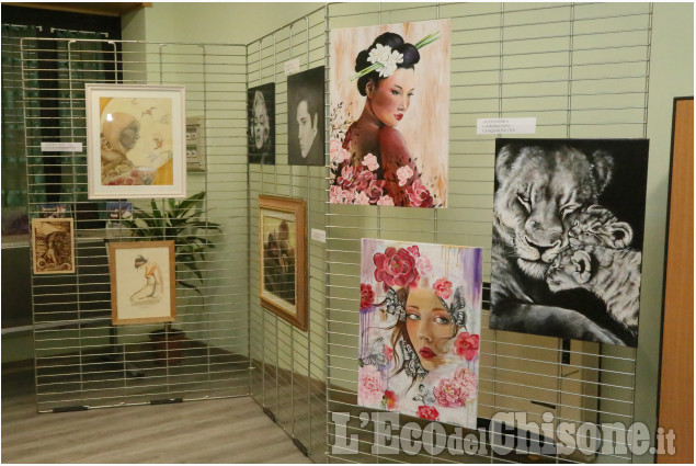 Castagnole: inaugurazione della mostra collettiva di pittura e scultura