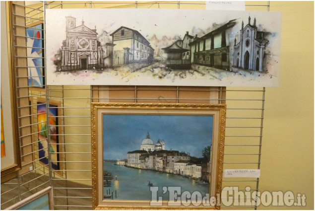 Castagnole: inaugurazione della mostra collettiva di pittura e scultura