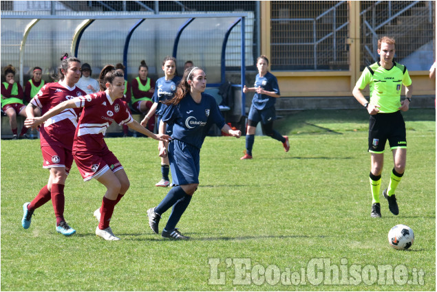 Calcio femminile: Pinerolo perde il big-match contro l'Arezzo