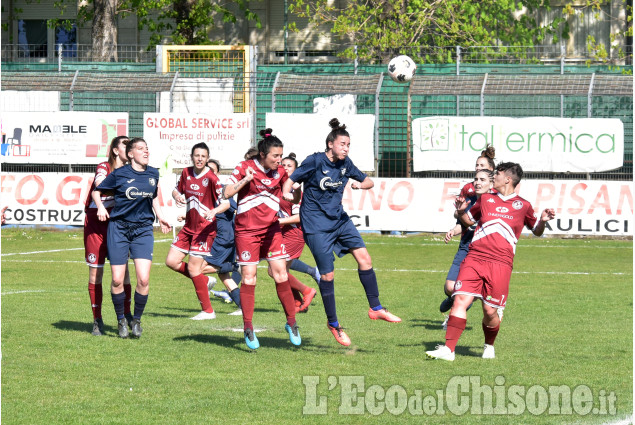 Calcio femminile: Pinerolo perde il big-match contro l'Arezzo