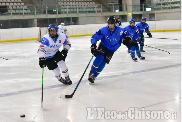 Pinerolo:Hockey ghiaccio, prospetti azzurri allo stadium