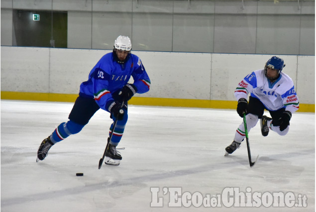 Pinerolo:Hockey ghiaccio, prospetti azzurri allo stadium