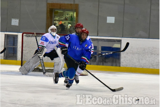 Pinerolo:Hockey ghiaccio, prospetti azzurri allo stadium