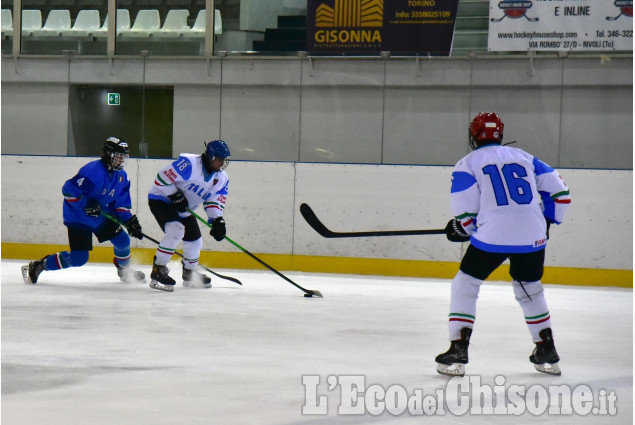 Pinerolo:Hockey ghiaccio, prospetti azzurri allo stadium