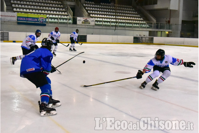 Pinerolo:Hockey ghiaccio, prospetti azzurri allo stadium