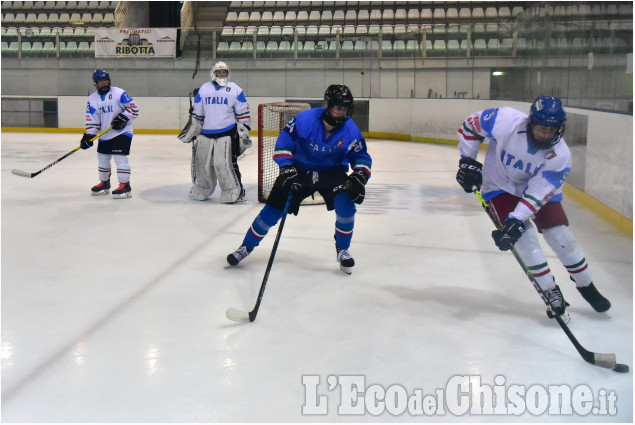 Pinerolo:Hockey ghiaccio, prospetti azzurri allo stadium