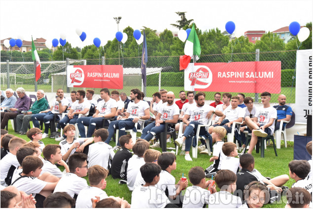 Calcio:La festa del Pinerolo per la serie D