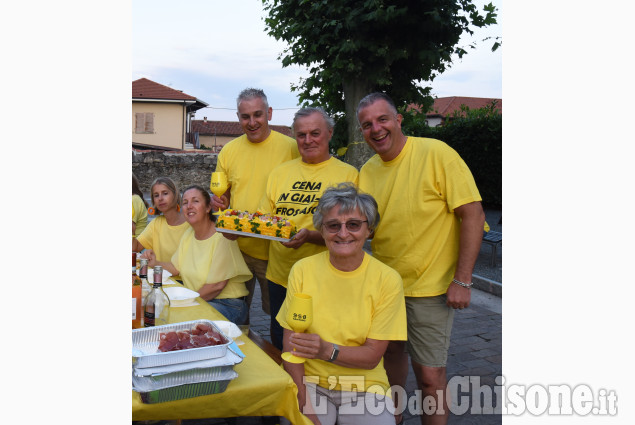 Frossasco "Cena in giallo"
