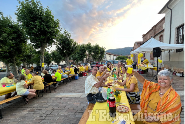 Frossasco "Cena in giallo"