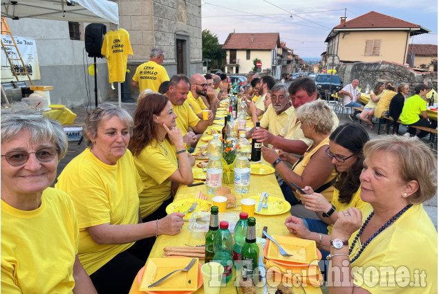 Frossasco "Cena in giallo"
