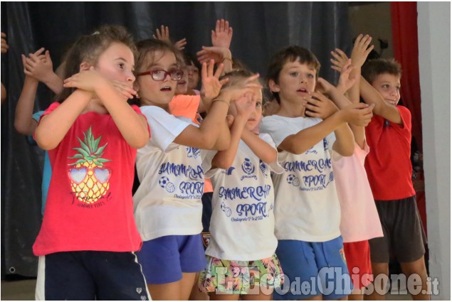 Castagnole: festa finale summer camp