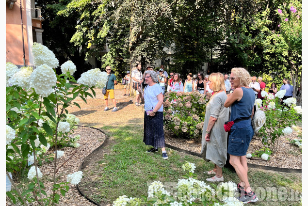 Pinerolo : Nel parco di Villa Prever il nuovo Ortensieto