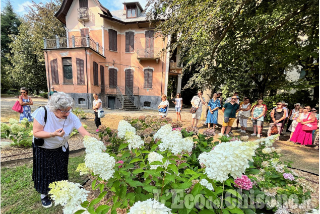 Pinerolo : Nel parco di Villa Prever il nuovo Ortensieto