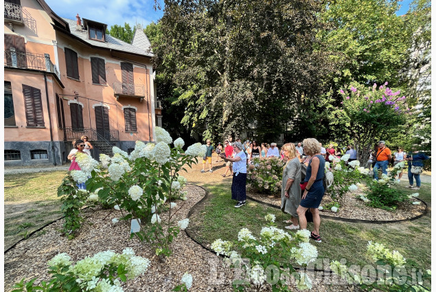 Pinerolo : Nel parco di Villa Prever il nuovo Ortensieto