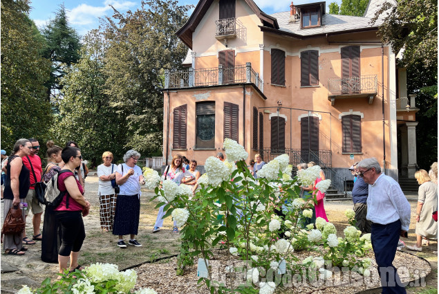 Pinerolo : Nel parco di Villa Prever il nuovo Ortensieto