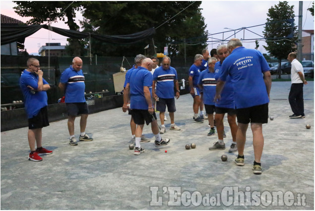 Piobesi: gara di bocce di apertura della festa patronale