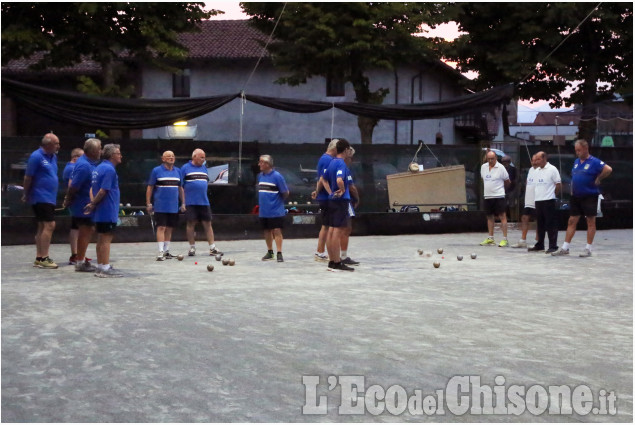 Piobesi: gara di bocce di apertura della festa patronale