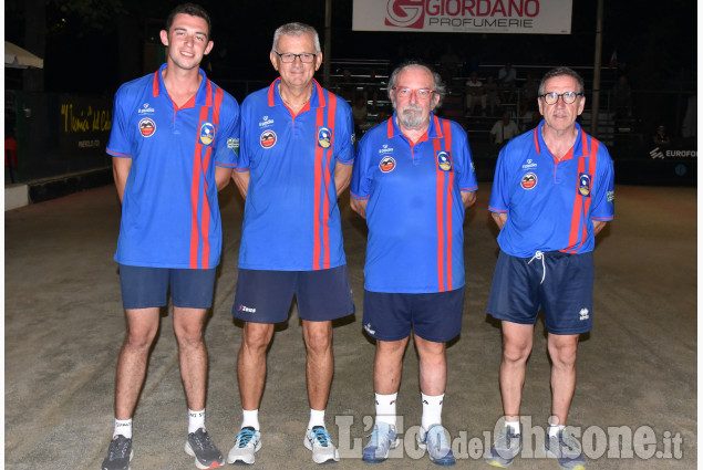 Bocce:Al Veloce Club di Pinerolo vince la Brb Ivrea