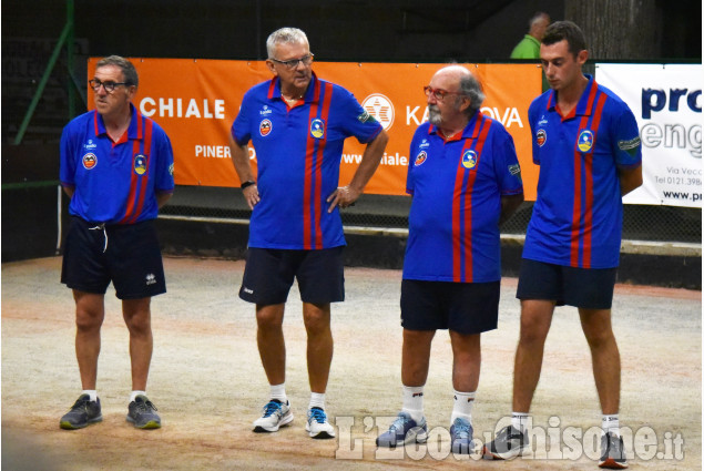 Bocce:Al Veloce Club di Pinerolo vince la Brb Ivrea