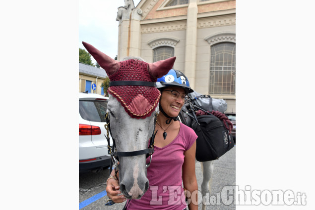 Pinerolo:Jessica e Fatira alla Cavallerizza "Caprilli"