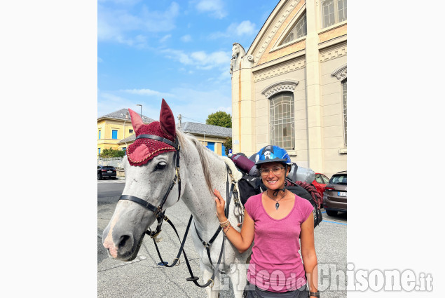 Pinerolo:Jessica e Fatira alla Cavallerizza "Caprilli"