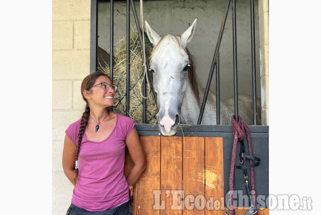 Pinerolo:Jessica e Fatira alla Cavallerizza "Caprilli"