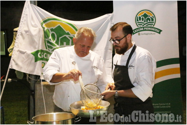 A Carmagnola, show cooking dei piobesini Sergio e Lorenzo Leggero