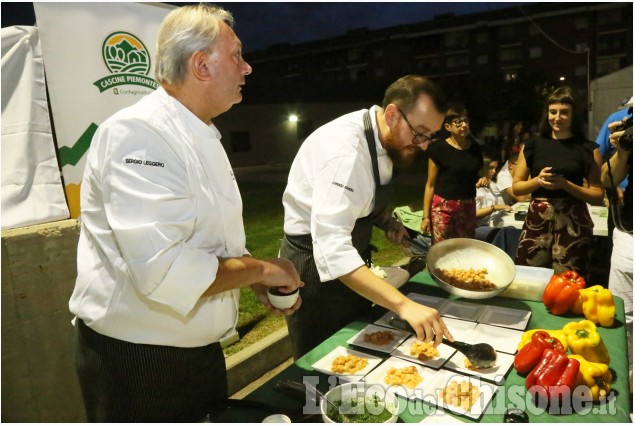 A Carmagnola, show cooking dei piobesini Sergio e Lorenzo Leggero