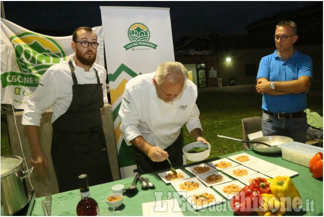 A Carmagnola, show cooking dei piobesini Sergio e Lorenzo Leggero