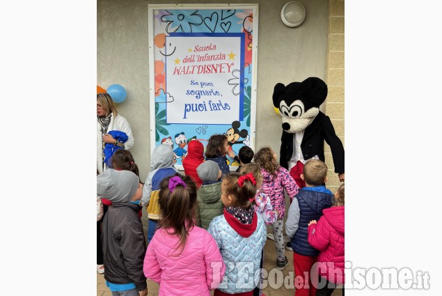 Frossasco: La scuola dell'Infanzia intitolata a Walt Disney