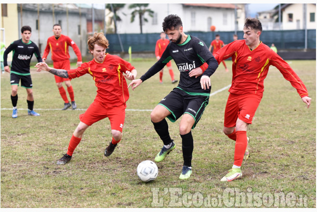 Calcio Eccellenza: vittoria del Cavour di misura nel derby contro Moretta