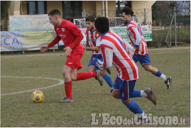 Calcio Prima categoria: pari a Vigone