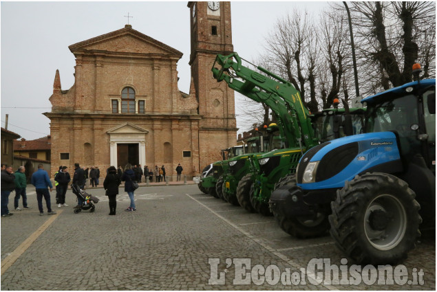 Osasio: S. Antonio, benedizione dei mezzi agricoli