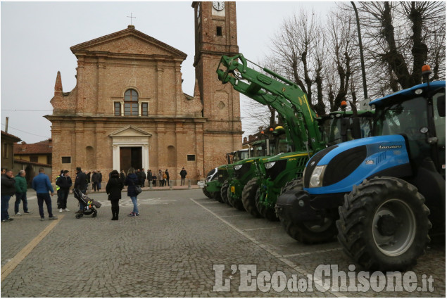 Osasio: S. Antonio, benedizione dei mezzi agricoli