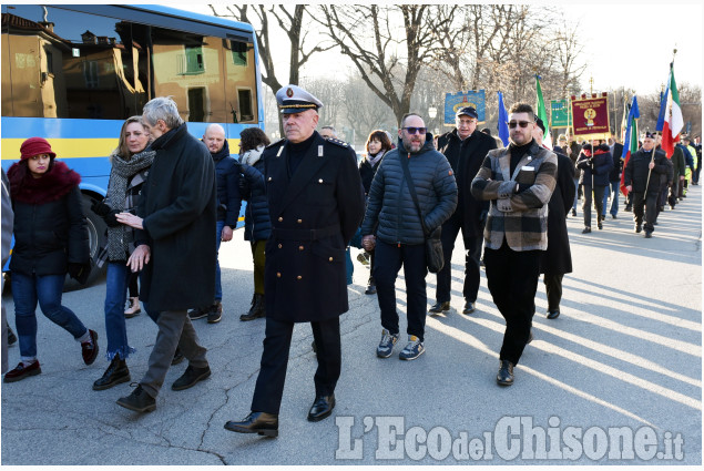 Pinerolo: Corteo per la Giornata della Memoria