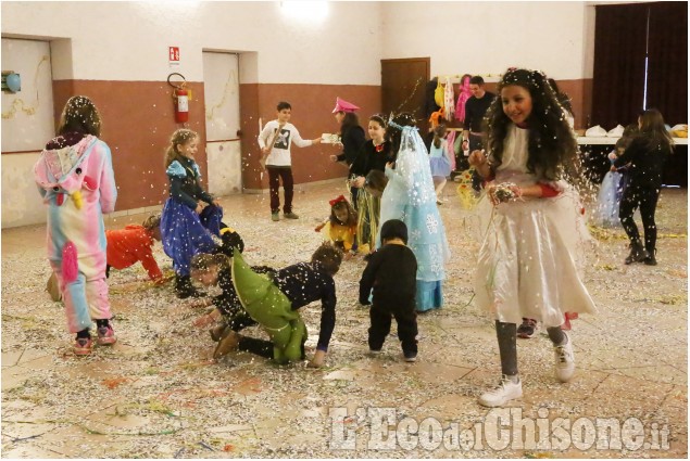 Virle: festa di carnevale per bambini