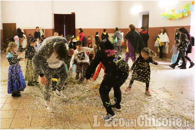 Virle: festa di carnevale per bambini