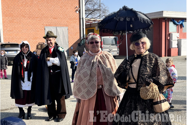 Frossasco "il Magnin "la maschera del paese