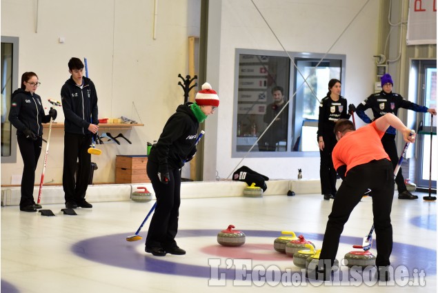 Pinerolo,Curling:Torneo internazionale doppio misto