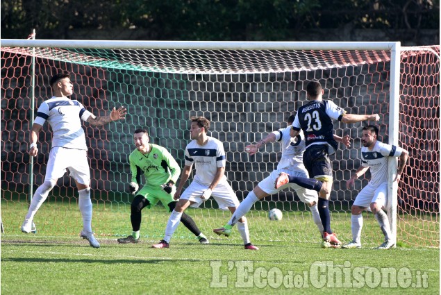 Calcio serie D: Pinerolo e Chisola conquistano un punto a testa nel derby 