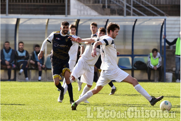 Calcio serie D: Pinerolo e Chisola conquistano un punto a testa nel derby 