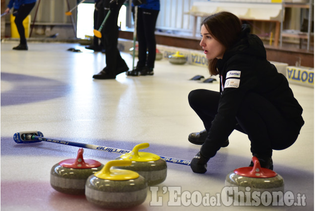 Pinerolo:Curling, finali di campionati italiani misti