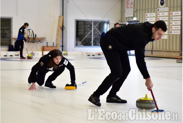 Pinerolo:Curling, finali di campionati italiani misti