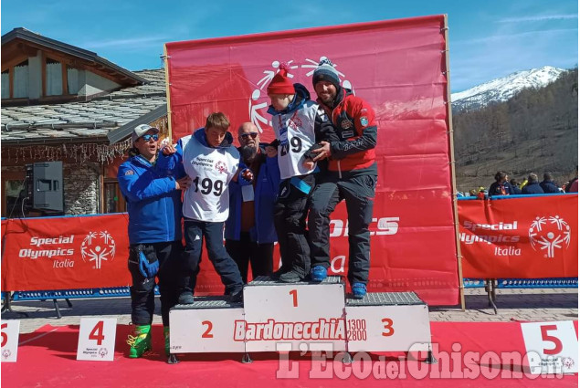 Special Olympics: immagini di gioia dei pinerolesi premiati