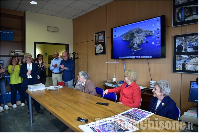 Volley, le immagini del Pinerolo a "l'eco del chisone"