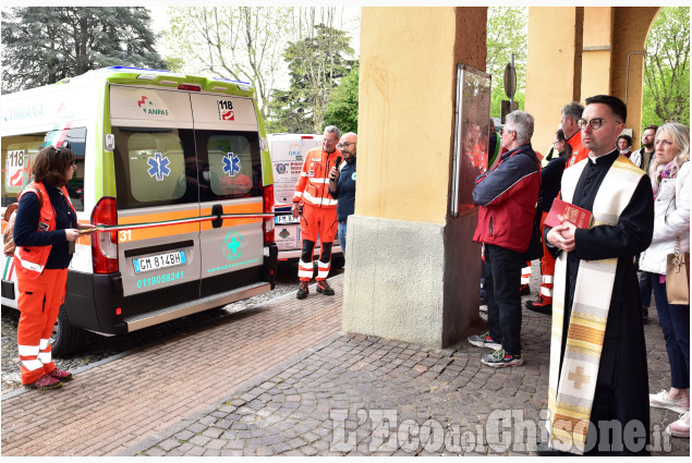 Cumiana:Inaugurazione dei nuovi mezzi della Croce Verde