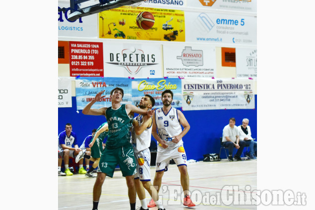 Basket:Cestistica Pinerolo 87 in festa in C